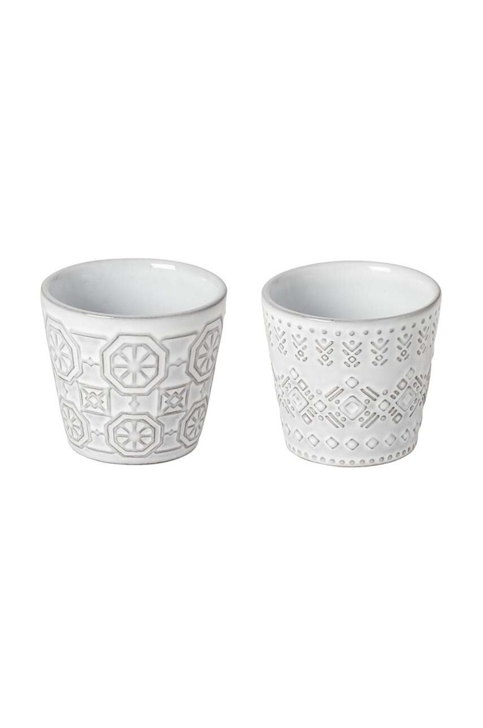 Costa Nova set de cești espresso Grespresso Eco Gres Gift 90 ml 8-pack alb 1EXCS01E.WVT