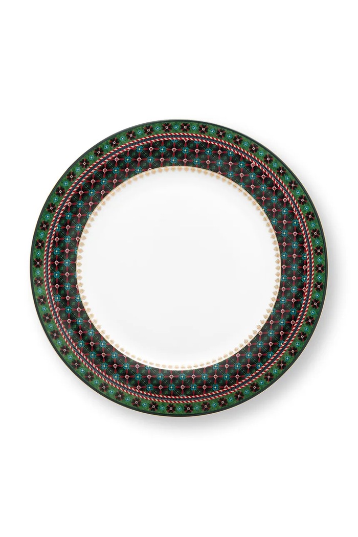 Pip Studio un set de farfurii Clover Green multicolor 51.001.484