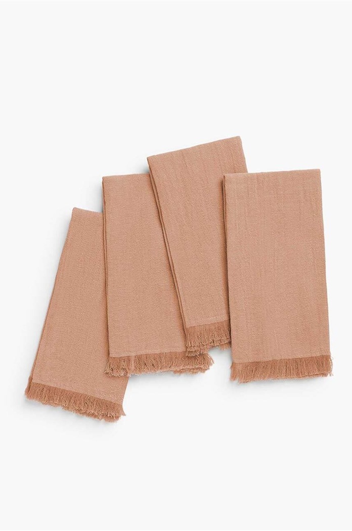 Set salveta Calma House 4-pack 45 x cm roza LAYER.45S.ROS