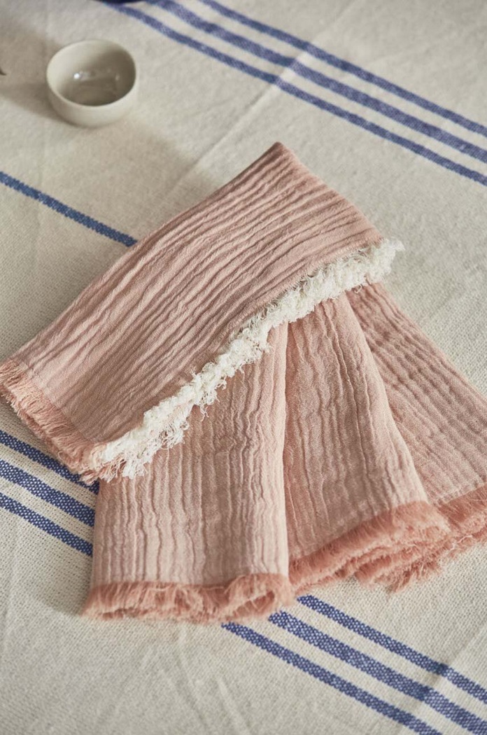 Set salveta Calma House 4-pack 45 x cm roza LAYER.45S.ROS