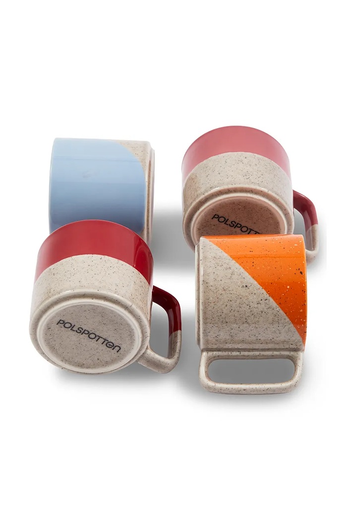 Set căni 320 ml 4-pack POLSPOTTEN multicolor 240.400.001