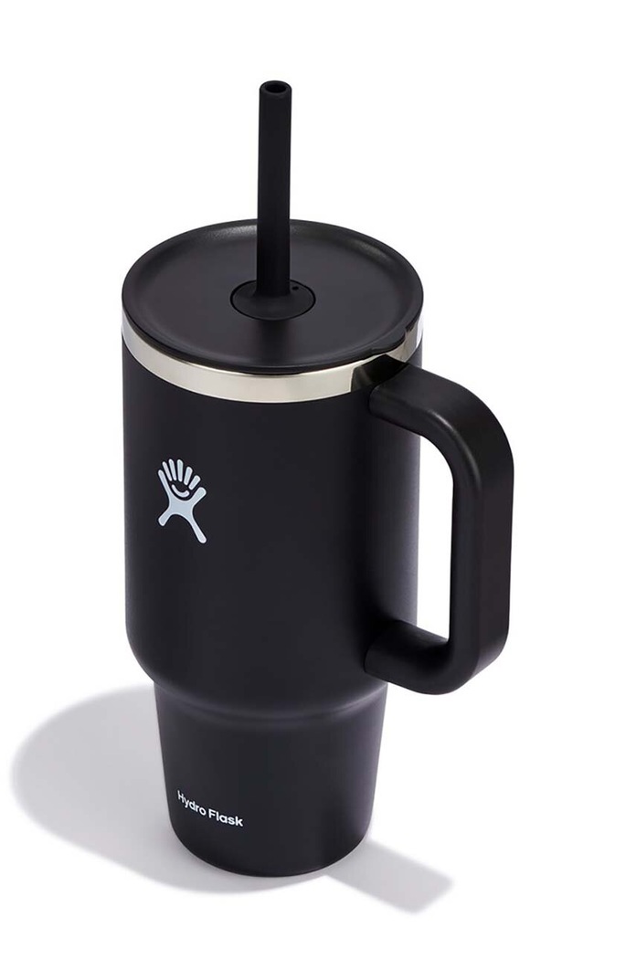 Αξεσουάρ Ισοθερμική κούπα με καλαμάκι Hydro Flask Hydro Flask All Around™ 946 ml TT32PS001 μαύρο