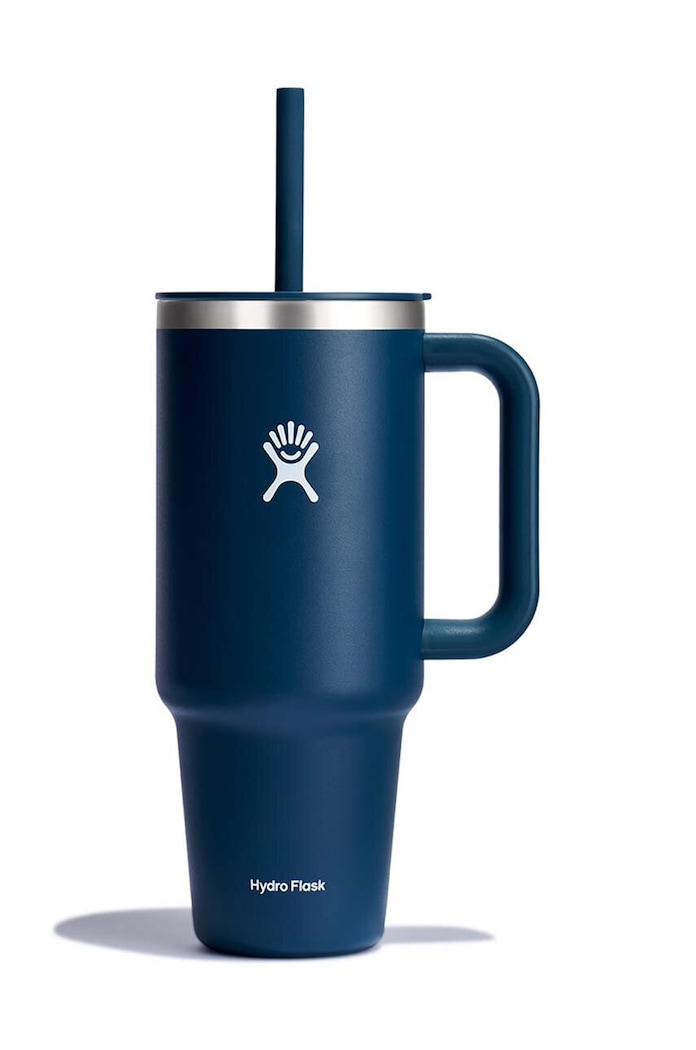 Termohrnček so slamkou Hydro Flask Hydro Flask All Around™ 1,18 l tmavomodrá TT40PS464