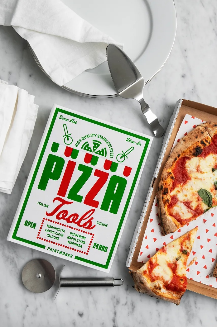 Printworks kés és spatula a pizza tálalásához The Essentials PW00645