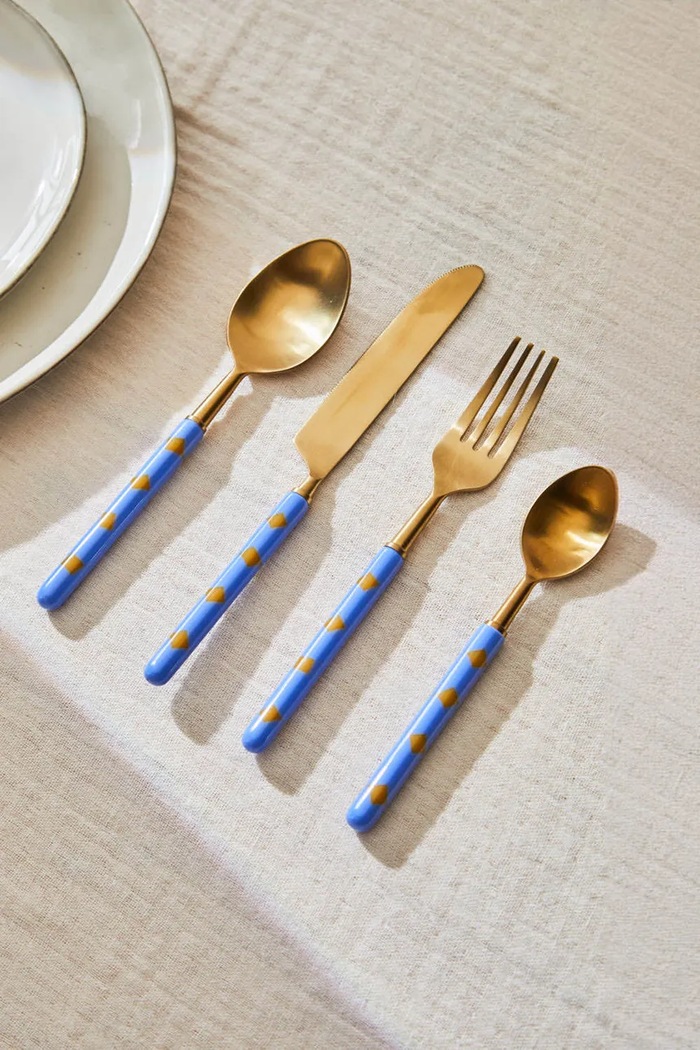 Σετ μαχαιροπήρουνων Calma House Mango 4-pack MANGO.C22.AZU μπλε