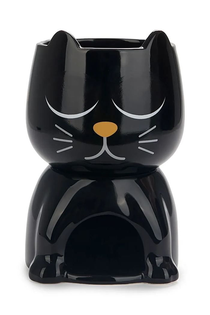 Нагревател за шоколад Balvi Wake Cat 400 ml черен 28023