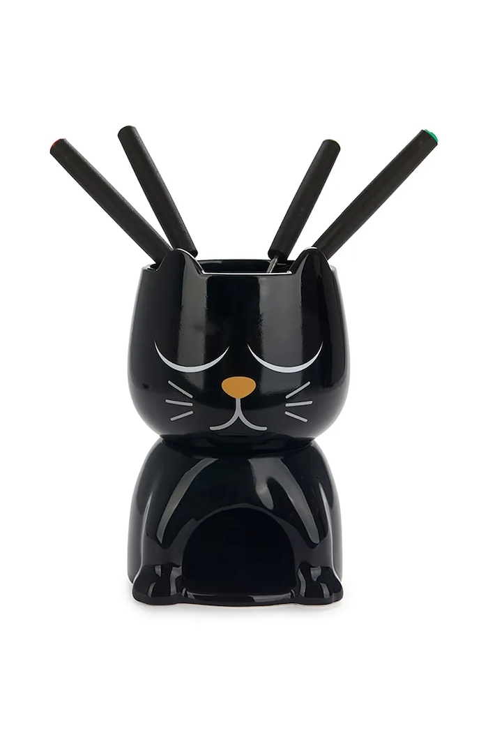 Нагревател за шоколад Balvi Wake Cat 400 ml 28023 черен