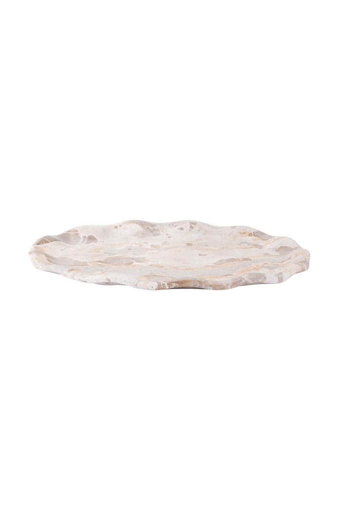 Present Time tavă decorativă Waved Oval M multicolor PT4214BR