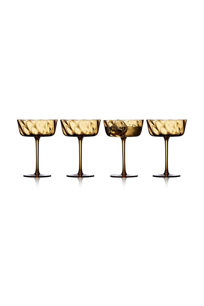 Lyngby Glas Komplet kozarcev za šampanjec Lyngby Glas Vienna 300 ml pisana 31732