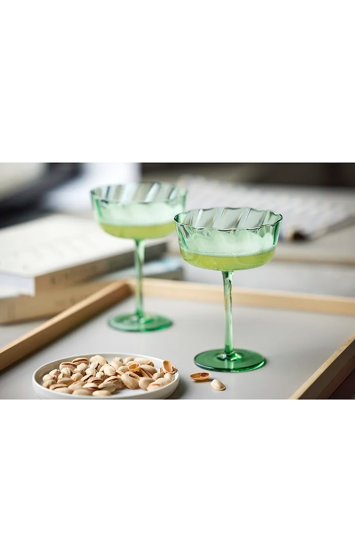 Komplet kozarcev za šampanjec Lyngby Glas Vienna 300 ml pisana 31731.