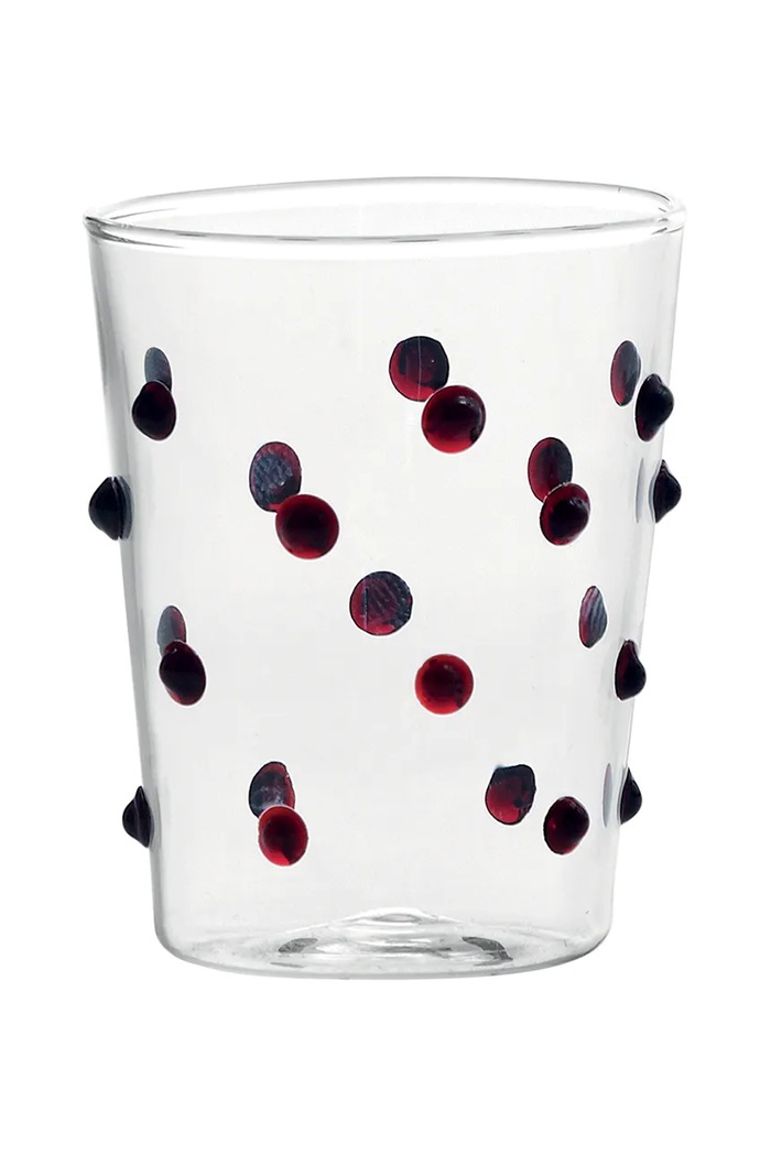 Zafferano bicchiere Party Junior 95 ml rosso PY00304