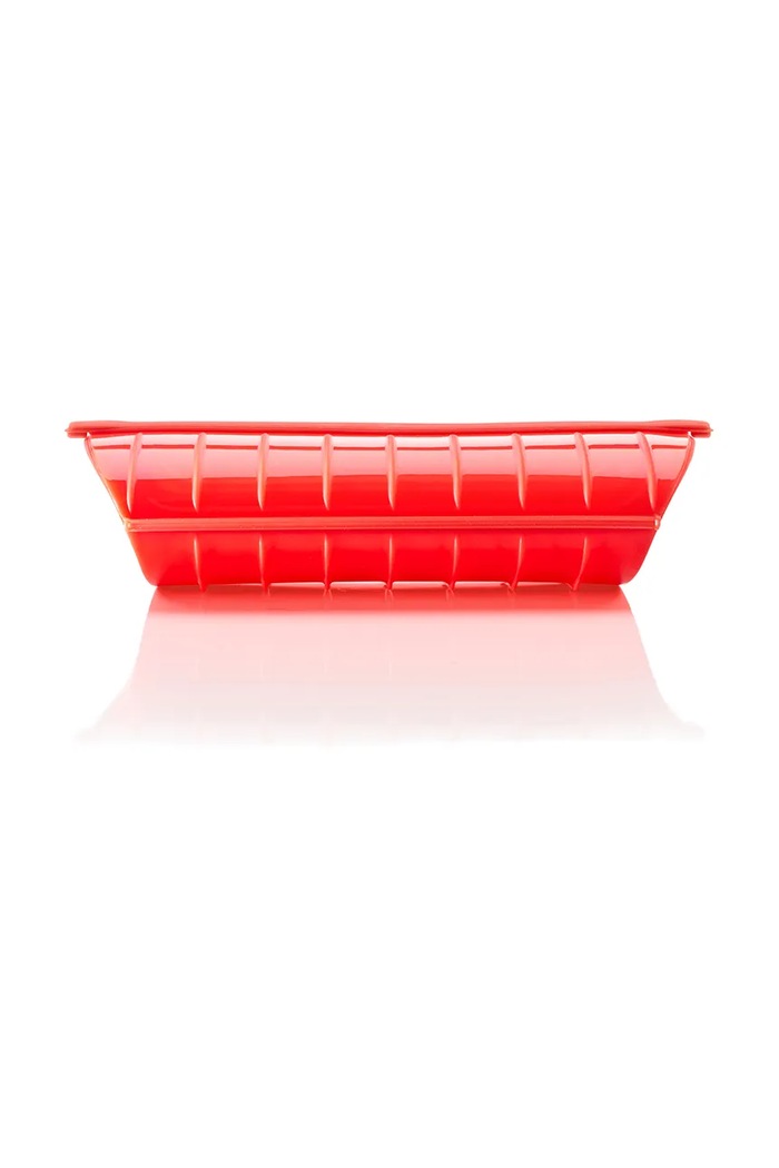 Lekue parowar mikrofalowy 24 cm 886003 czerwony AA00