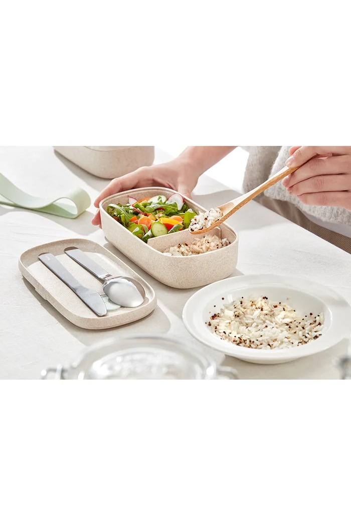 Lunchbox Lekue To Go Organic 0,5L 881480 μπεζ
