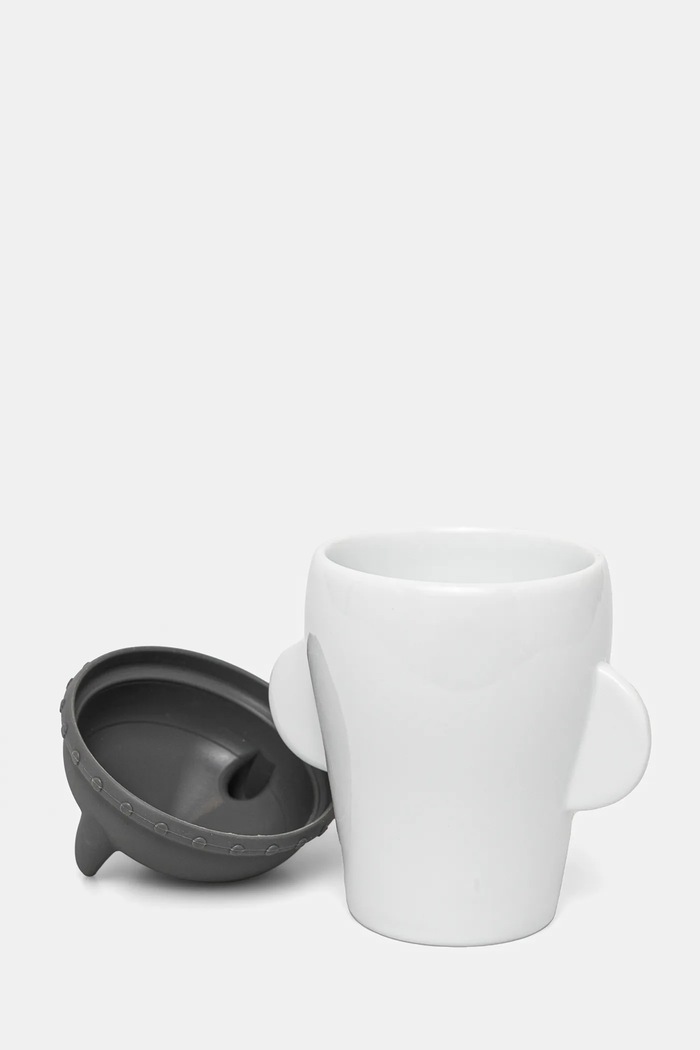 Чаша с капак PO: Wiking 200 ml P647 бял AA00