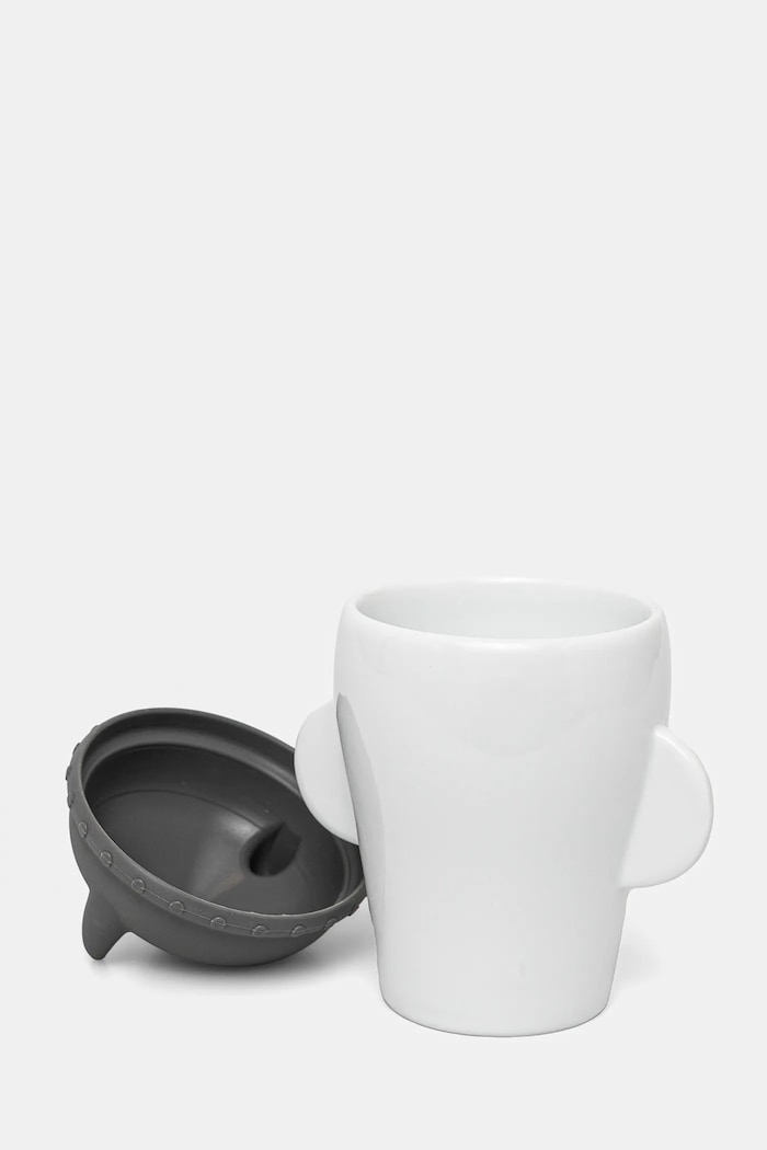 Чаша с капак PO: Wiking 200 ml P647 бял AA00