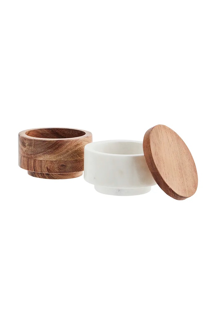 Madam Stoltz recipient cu capac Marble KT27536.WHT multicolor AA00