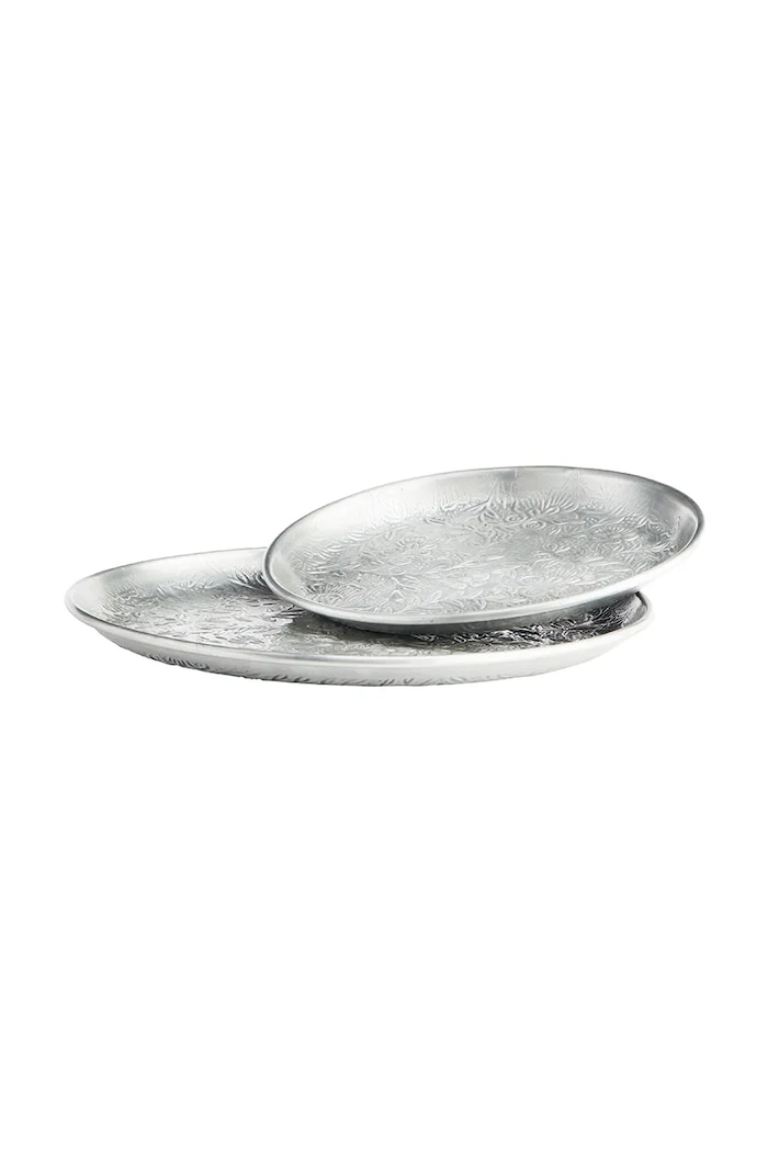 Madam Stoltz Set de tavi Hummered 2-pack multicolor T213.SIL