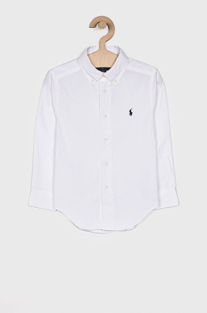 Polo Ralph Lauren - Camasa copii 92-104 cm lung alb 321600259005