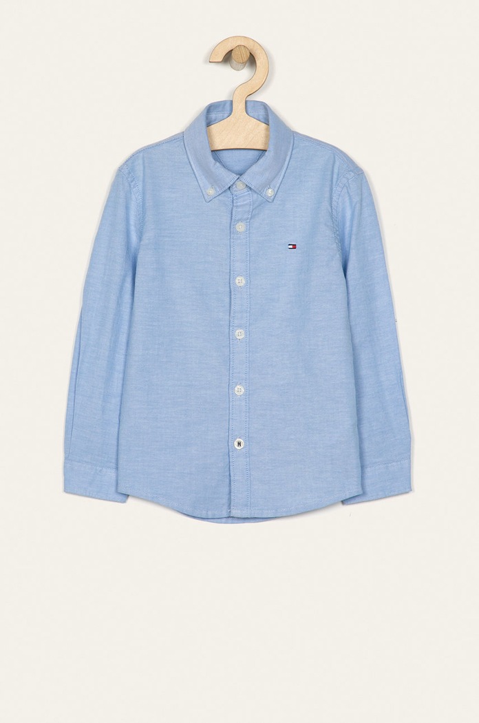 Tommy Hilfiger Camasa copii 86-176 cm albastru KB0KB03968
