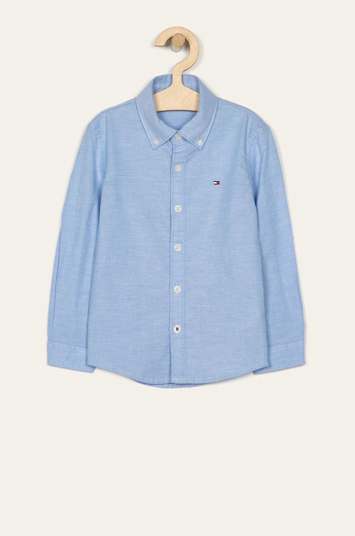 Tommy Hilfiger Camasa copii 86-176 cm albastru KB0KB03968