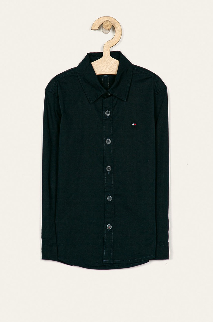 Tommy Hilfiger - Dětská košile 86-176 cm s elastanem námořnická modř KB0KB03970