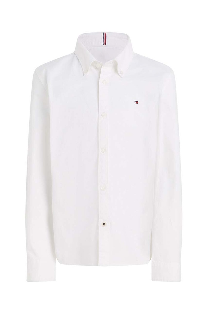 Παιδικό πουκάμισο Tommy Hilfiger KB0KB06964.NOS λευκό AA00
