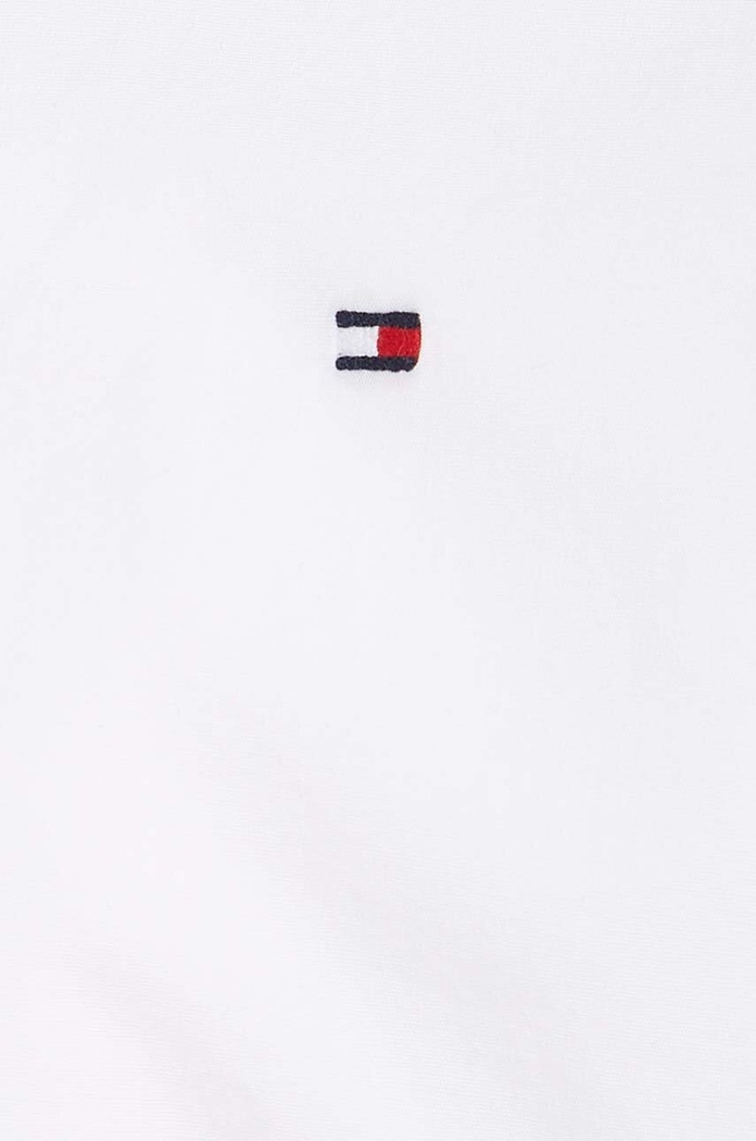 Παιδικό πουκάμισο Tommy Hilfiger λευκό KB0KB06965.NOS