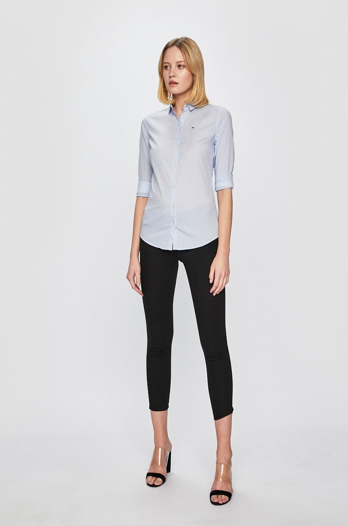 Odzież Tommy Jeans Koszula DW0DW04707 DW0DW04707 biały