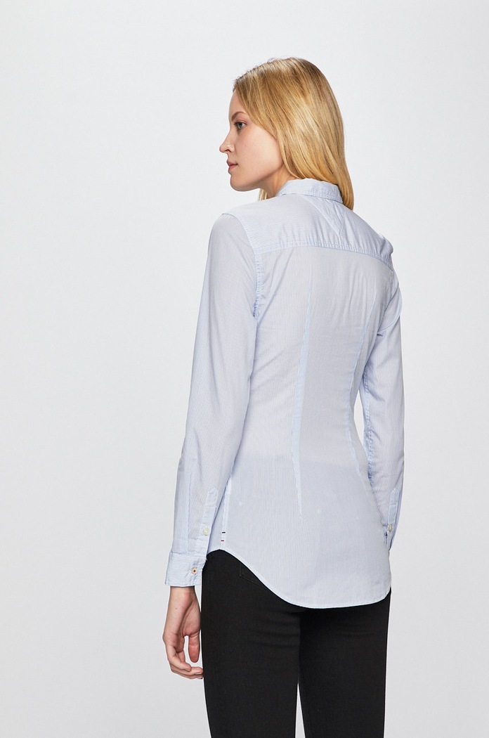 Koszula DW0DW04707 Tommy Jeans DW0DW04707 biały
