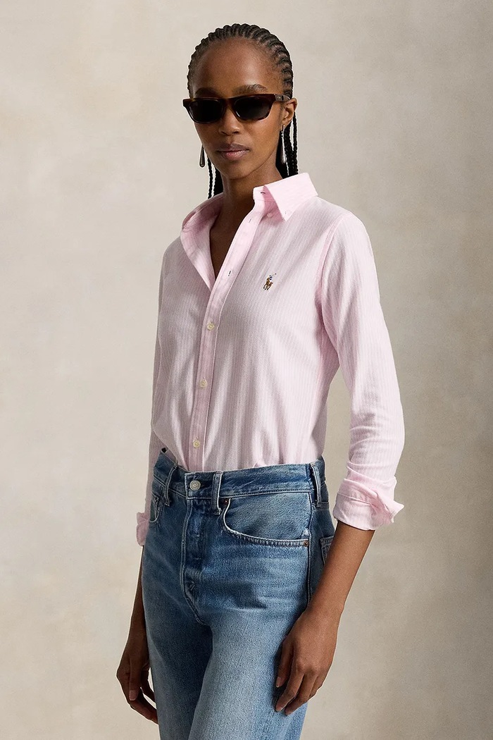 Polo Ralph Lauren Košeľa ružová 211664416001