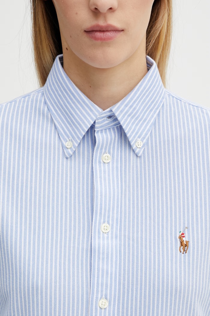Polo Ralph Lauren camicia blu 211664416002