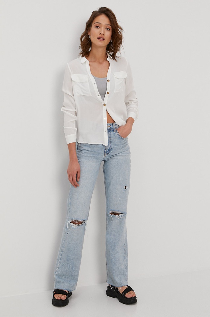 Vero Moda Koszula 10243218 biały AA00