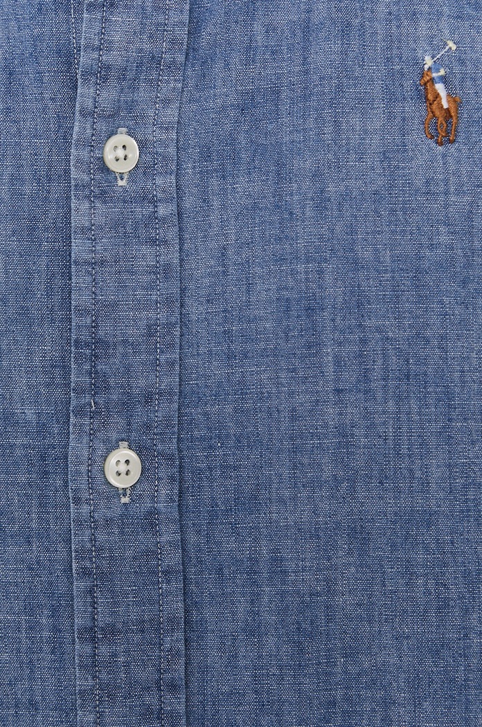 Polo Ralph Lauren cămașă din bumbac 211806182001 albastru AA00