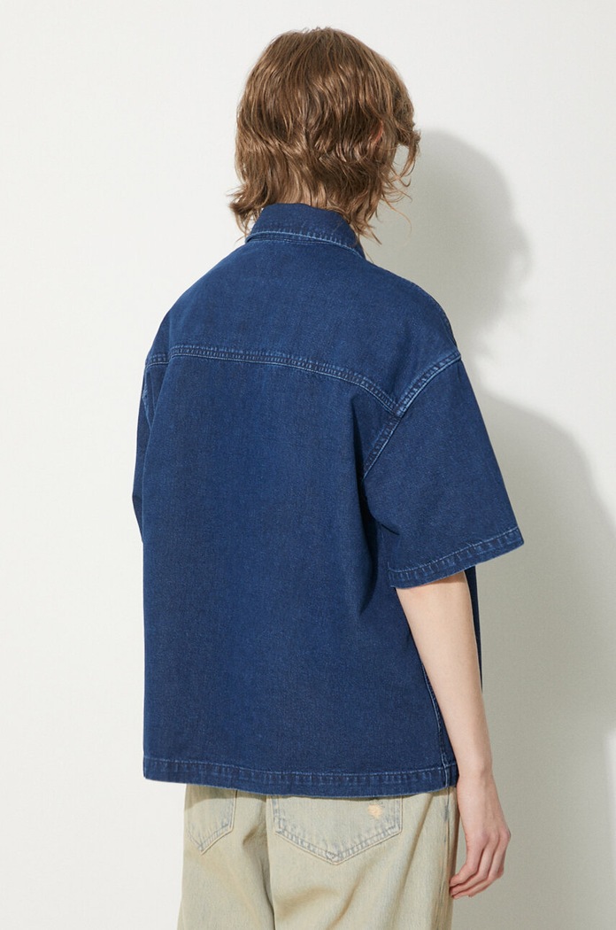 Cămașă din denim Lovilia Carhartt WIP I031935 albastru