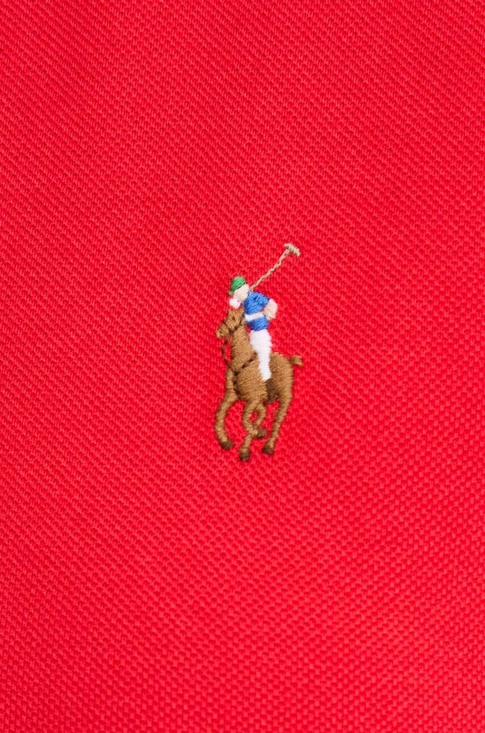Polo Ralph Lauren πουκάμισο oxford γυναικείο βαμβακερό 211924258 κόκκινο