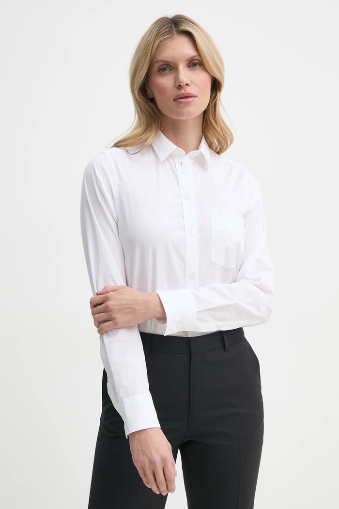 Košeľa Filippa K jednofarebný béžová 29100.FK