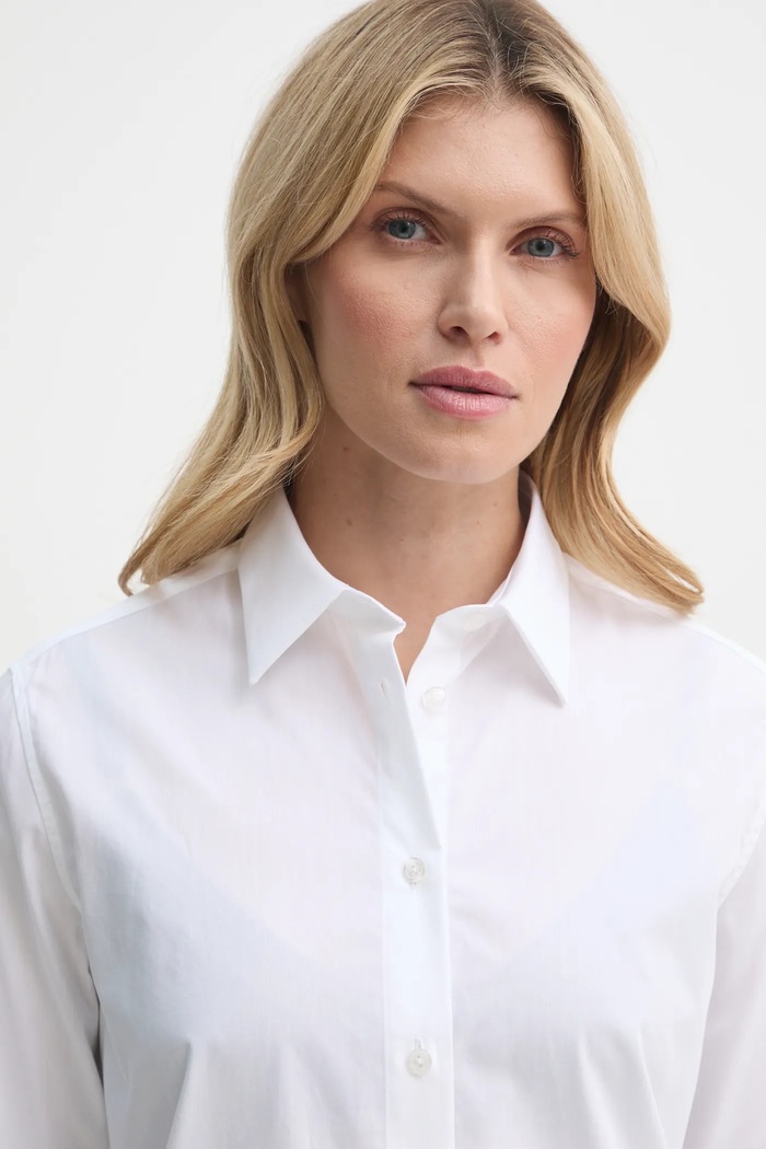 Памучна риза Filippa K бял 29095.FK