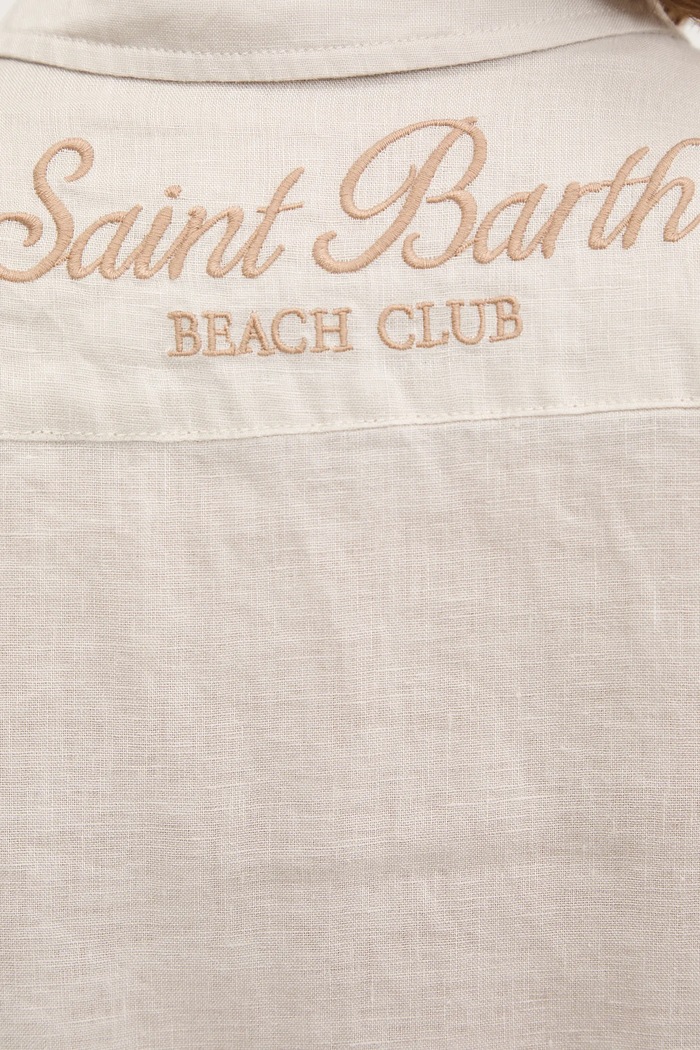 Πουκάμισο από λινό MC2 Saint Barth MDH001