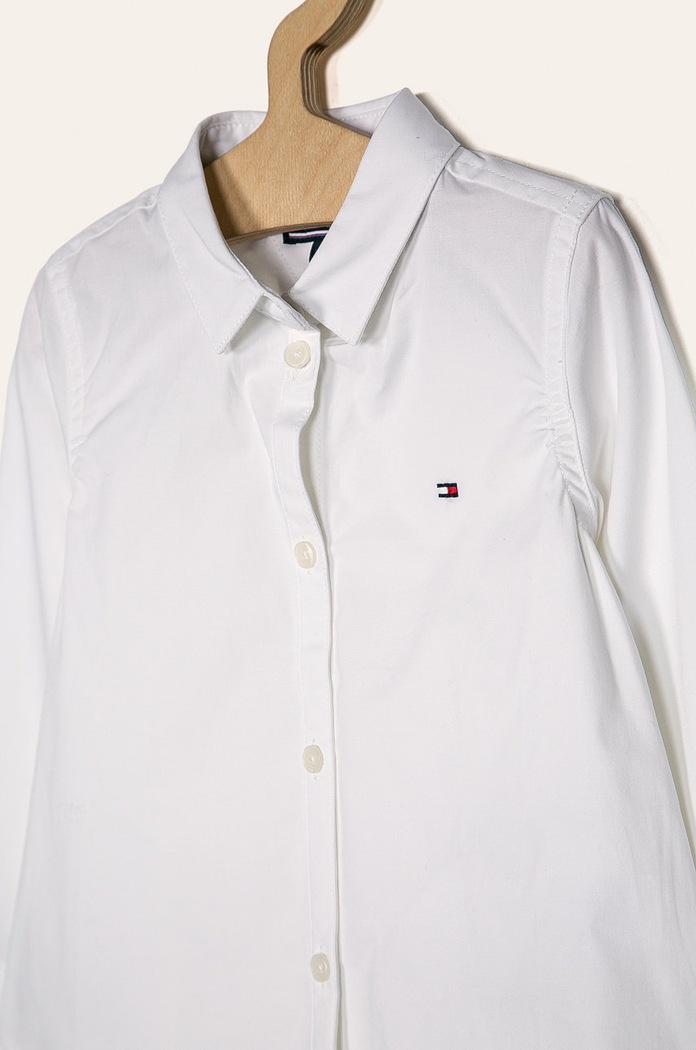 Dziewczynka Tommy Hilfiger - Koszula dziecięca 86-176 cm KG0KG03530 biały