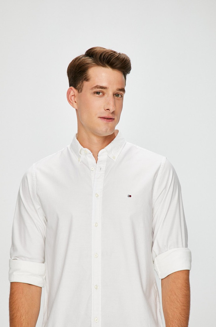 Tommy Hilfiger - Πουκάμισο MW0MW03745 λευκό