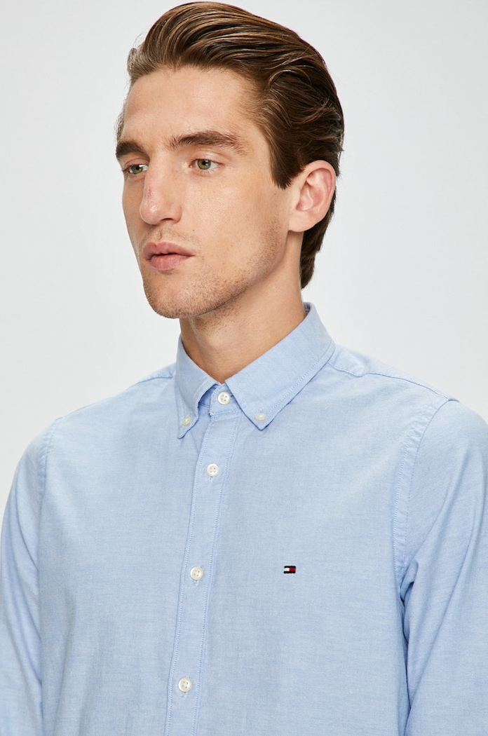 Tommy Hilfiger - Πουκάμισο MW0MW03745 μπλε