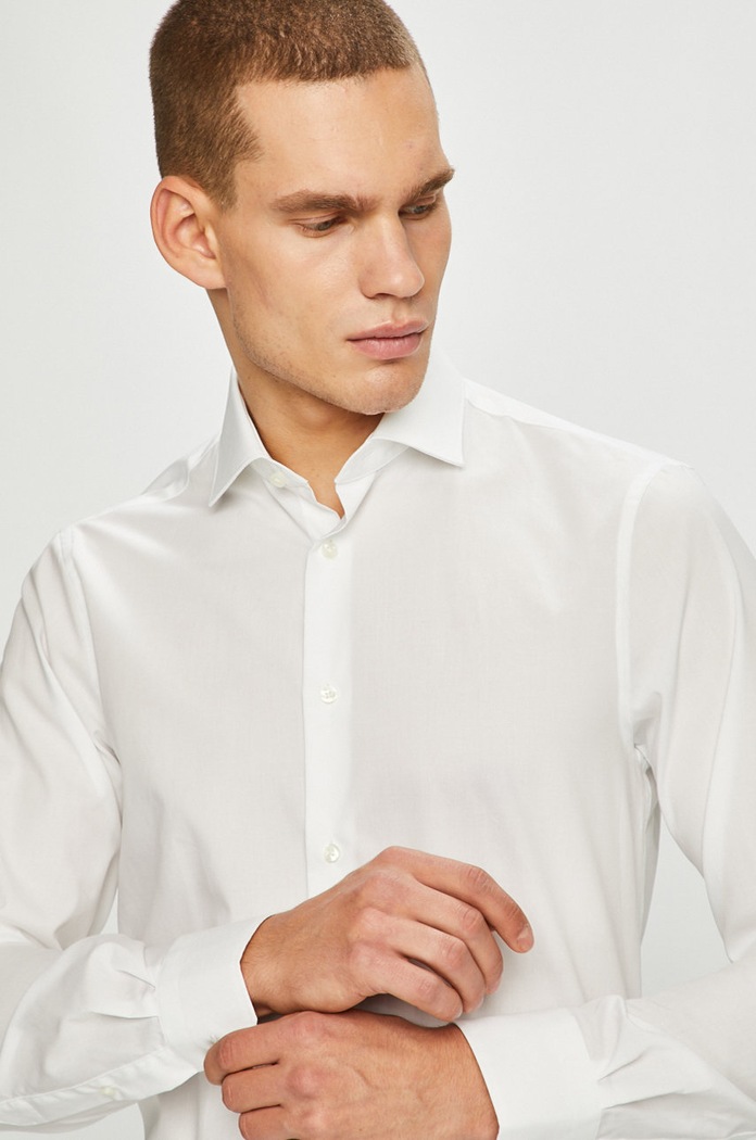 Tommy Hilfiger Tailored - Košeľa TT0TT01936 biela