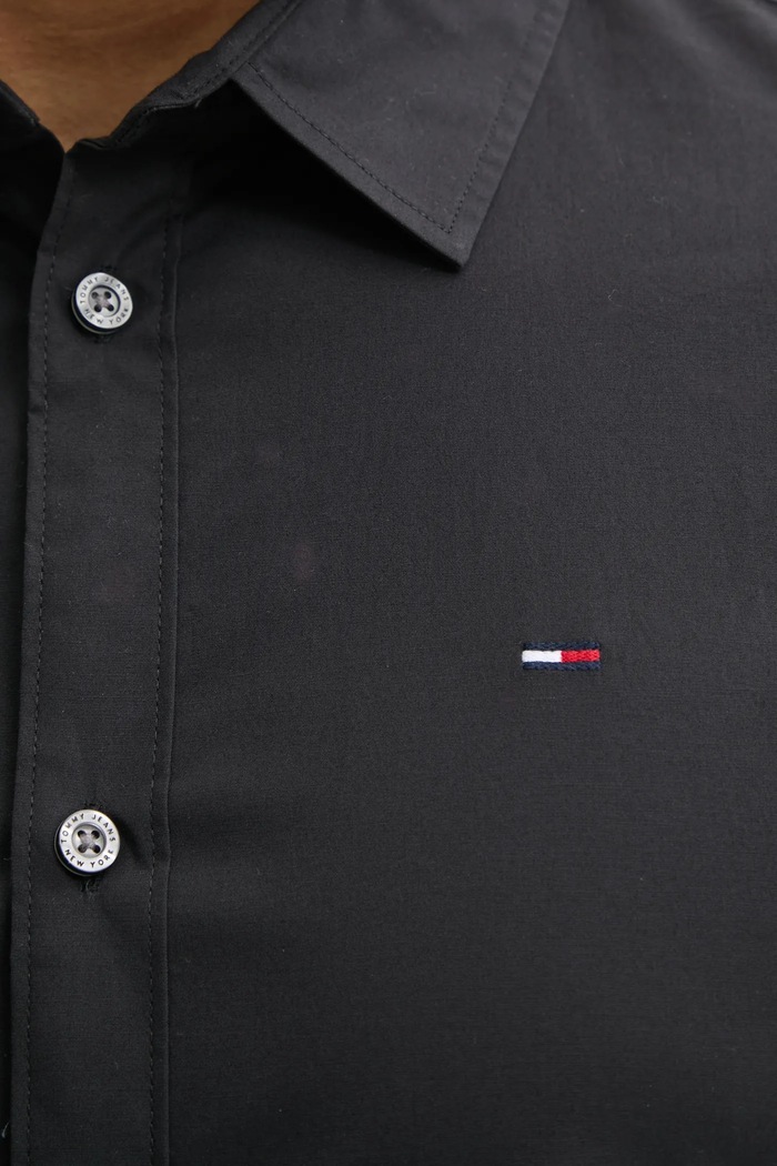 Tommy Jeans férfi pamut elasztánnal DM0DM04405 fekete