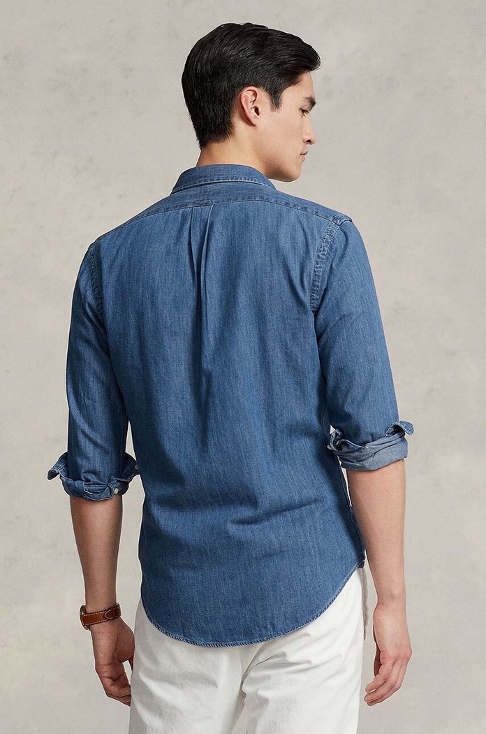 Polo Ralph Lauren - Πουκάμισο 710548539001 μπλε AA00