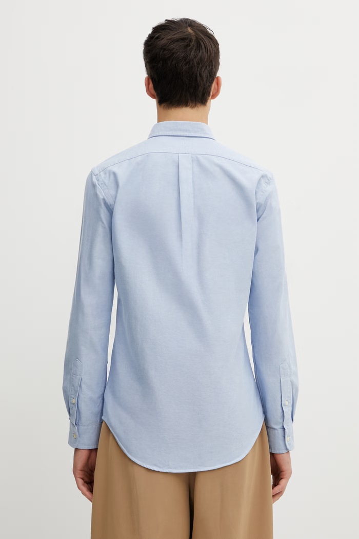 Abbigliamento Polo Ralph Lauren camicia 710549084007 blu
