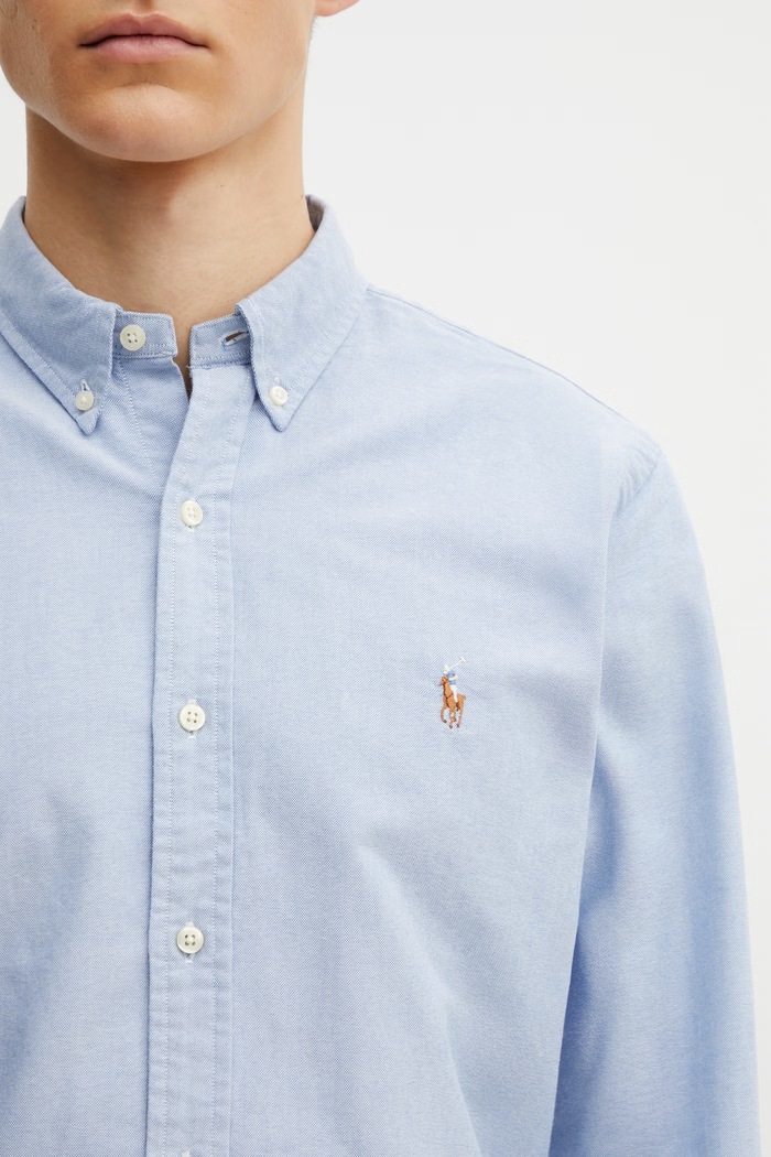Polo Ralph Lauren camicia blu 710549084007