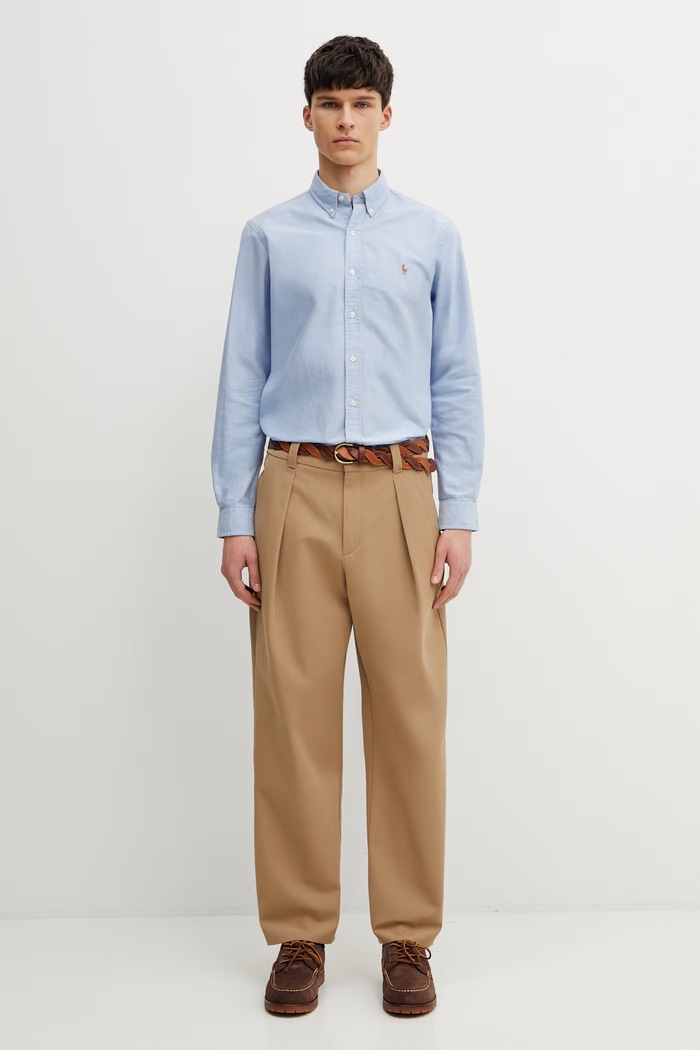 Polo Ralph Lauren camicia 710549084007 blu