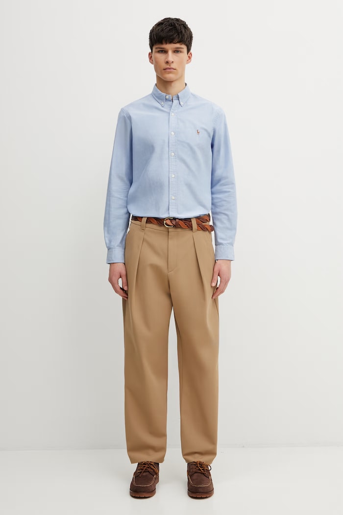 Polo Ralph Lauren camicia 710549084007 blu