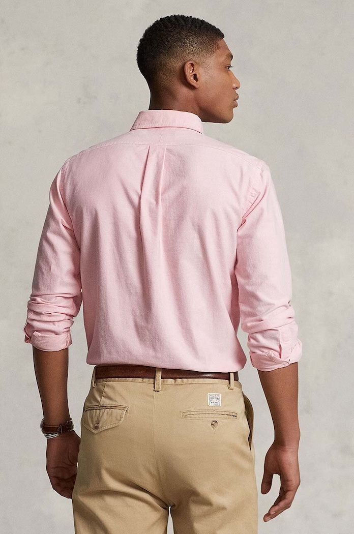 Polo Ralph Lauren - Košeľa 710549084008 ružová AA00