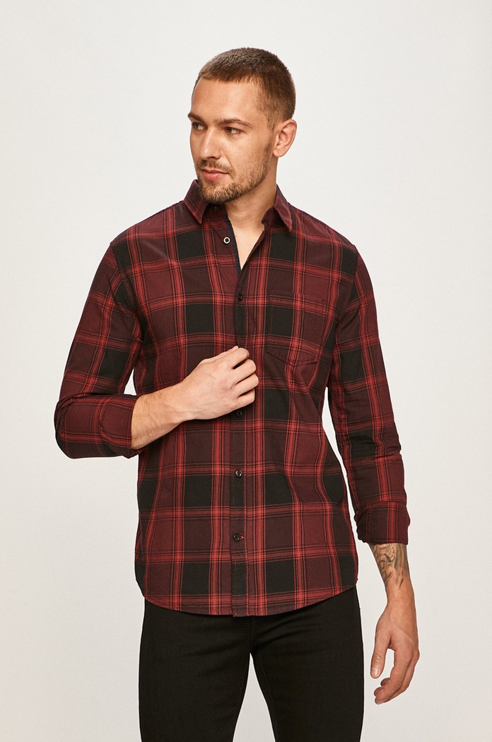 Tom Tailor Denim - Koszula 1013529 czarny